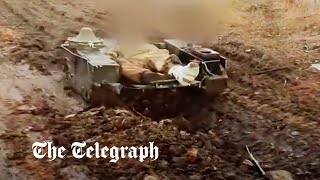 video: Robot war in Ukraine: Unmanned systems clash on the front lines