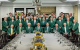 The Champions Dinner before the 2023 Masters